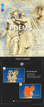Poems Photoshop Action 21122966