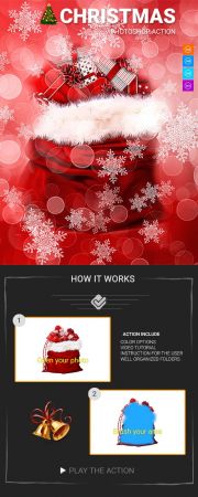 Christmas Photoshop Action 21137886