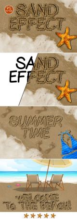 Sand Writing Photoshop Action 21054110