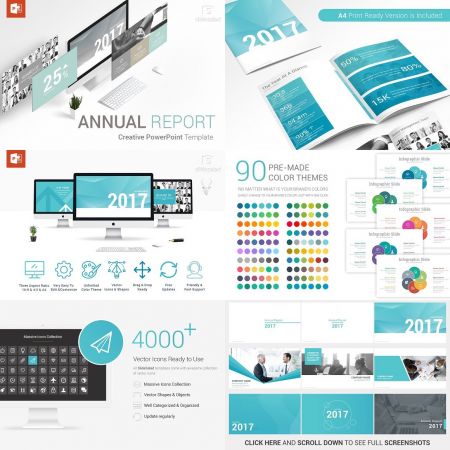 Annual Report PowerPoint Template 2111187