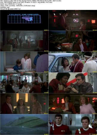 Star Trek IV The Voyage Home 1986 720p Bluray AC3 x264 AdiT