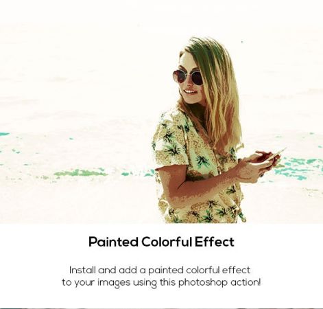 Painted Colorful Effect 21082982
