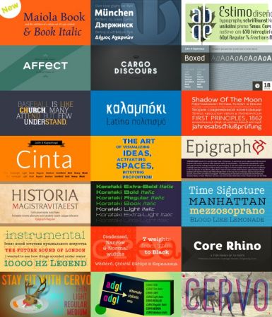 Fonts Collection - 44 Fonts Family bundle #56