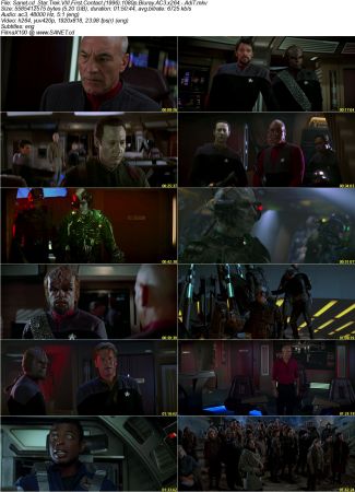 Star Trek VIII First Contact 1996 1080p Bluray AC3 x264  AdiT