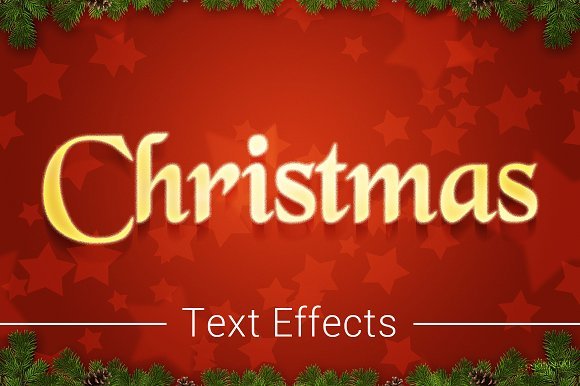 Christmas Text Effects Mockup 2162269