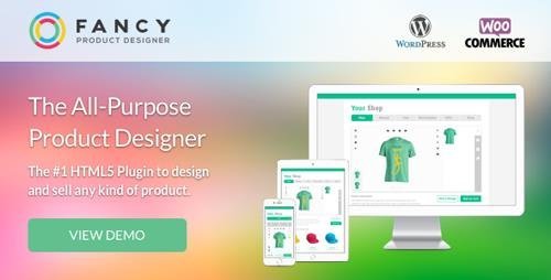 CodeCanyon - Fancy Product Designer v3.6.4 - WooCommerceWordPress - 6318393