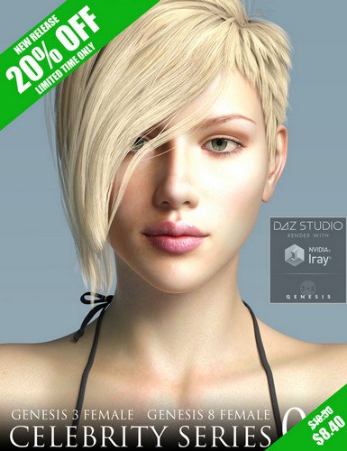Celebrity Series 05 for Genesis 3 and Genesis 8 Female 