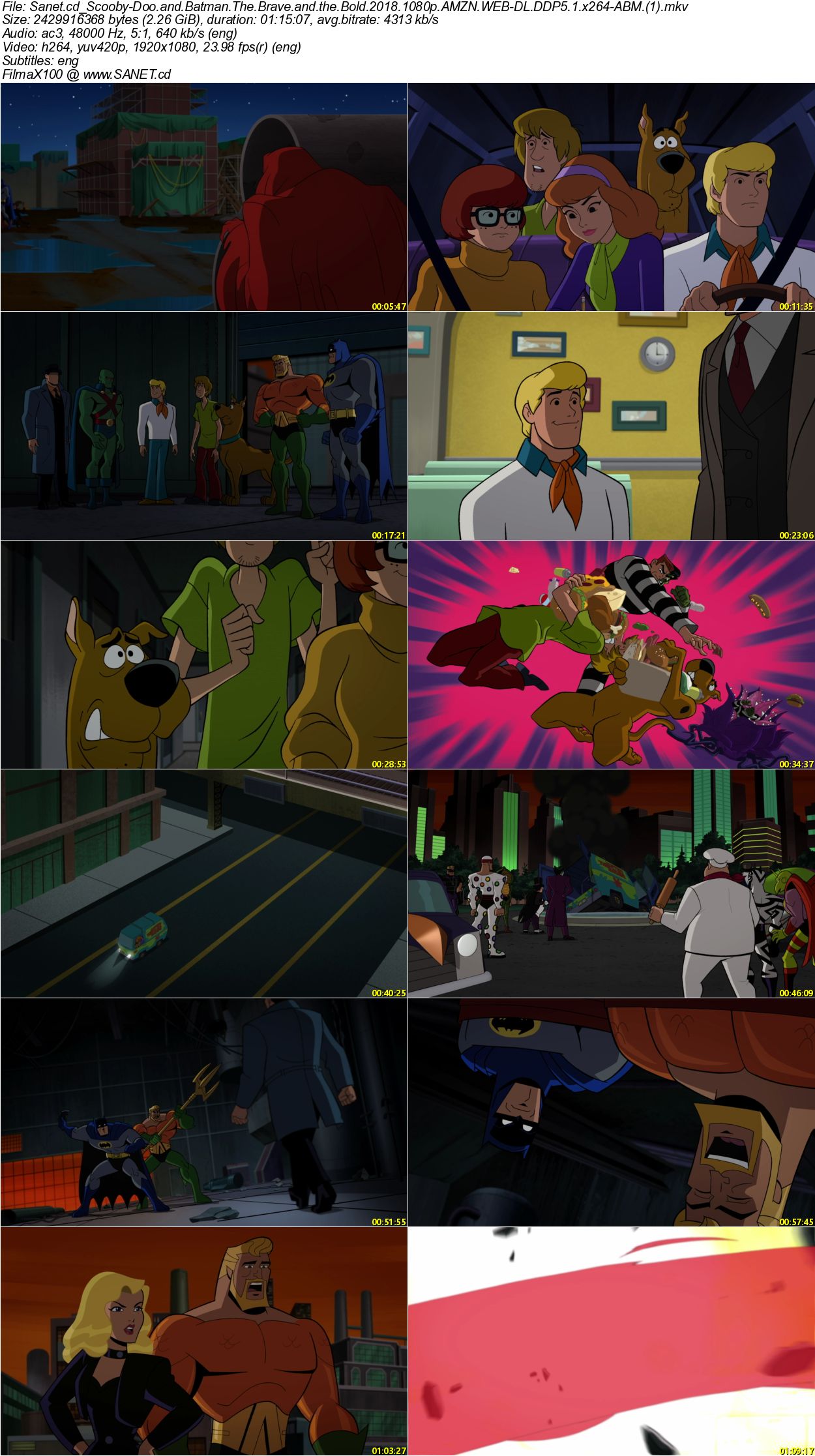scooby doo and batman the brave and the bold