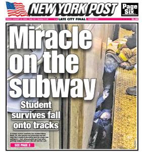 New York Post - January 12, 2018