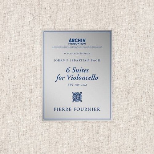 Pierre Fournier - Bach: 6 Suites for Violoncello, BWV 1007-1012 (2017) DSD64 DSF