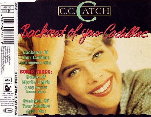 C.C. Catch - Backseat Of Your Cadillac (1988) FLAC