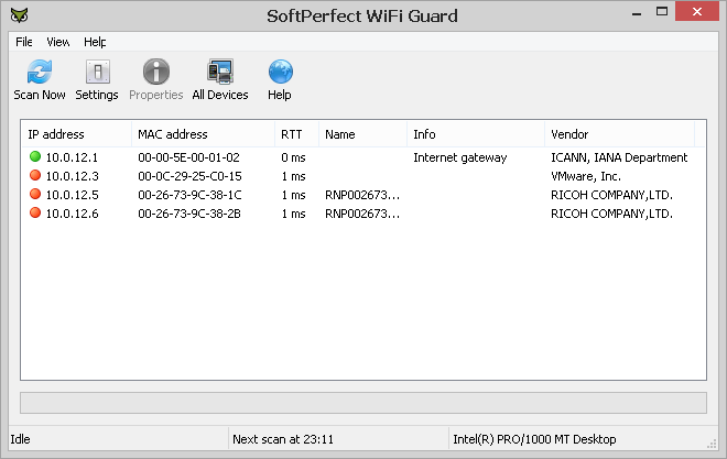 SoftPerfect WiFi Guard 2.2.1 instal the new version for mac