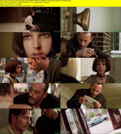 Leon The Professional 1994 REMASTERED EXTENDED 720p BluRay H264 AAC-RARBG
