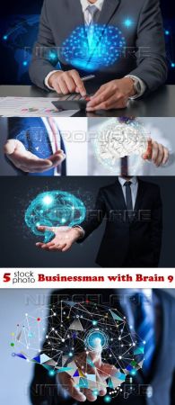 Photos   Businessman with Brain 9