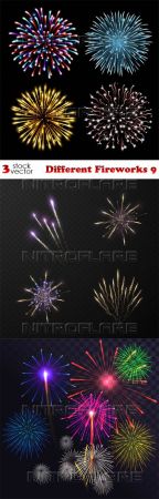 Vectors - Different Fireworks 9