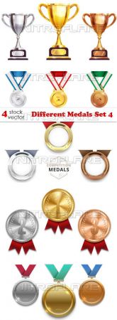 Vectors - Different Medals Set 4