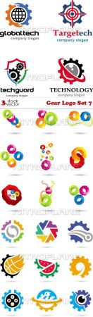 Vectors - Gear Logo Set 7