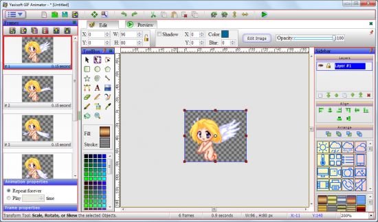 Yasisoft GIF Animator 1.1.0.44 Portable