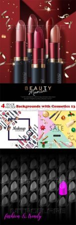 Vectors - Backgrounds with Cosmetics 13