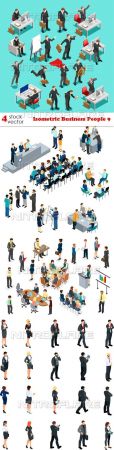 Vectors - Isometric Business People 9