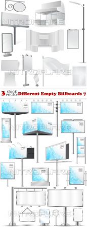Vectors - Different Empty Billboards 7
