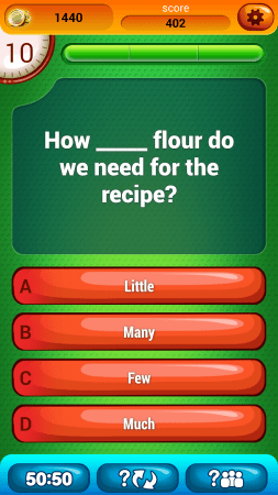 English Grammar Test Level 1 v4.0 (Ad-Free)