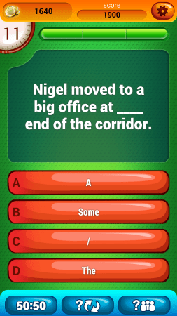 English Grammar Test Level 1 v4.0 (Ad-Free)