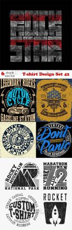 Vectors - T-shirt Design Set 42