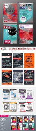 Vectors - Creative Business Flyers 42