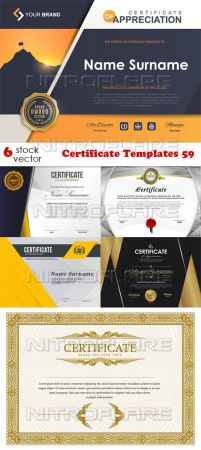 Vectors - Certificate Templates 59