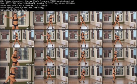 Tonique Fitness: Sculpt Dynamics - Sylwia Wiesenberg 2012