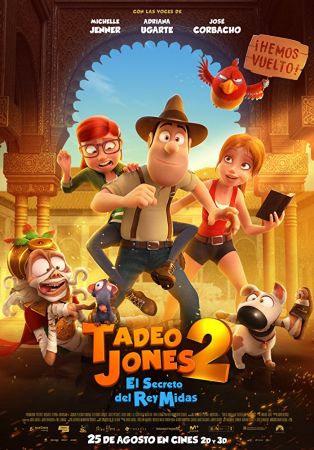 Tad the Lost Explorer and the Secret of King Midas 2017 720p BRRip XviD AC3-RARBG