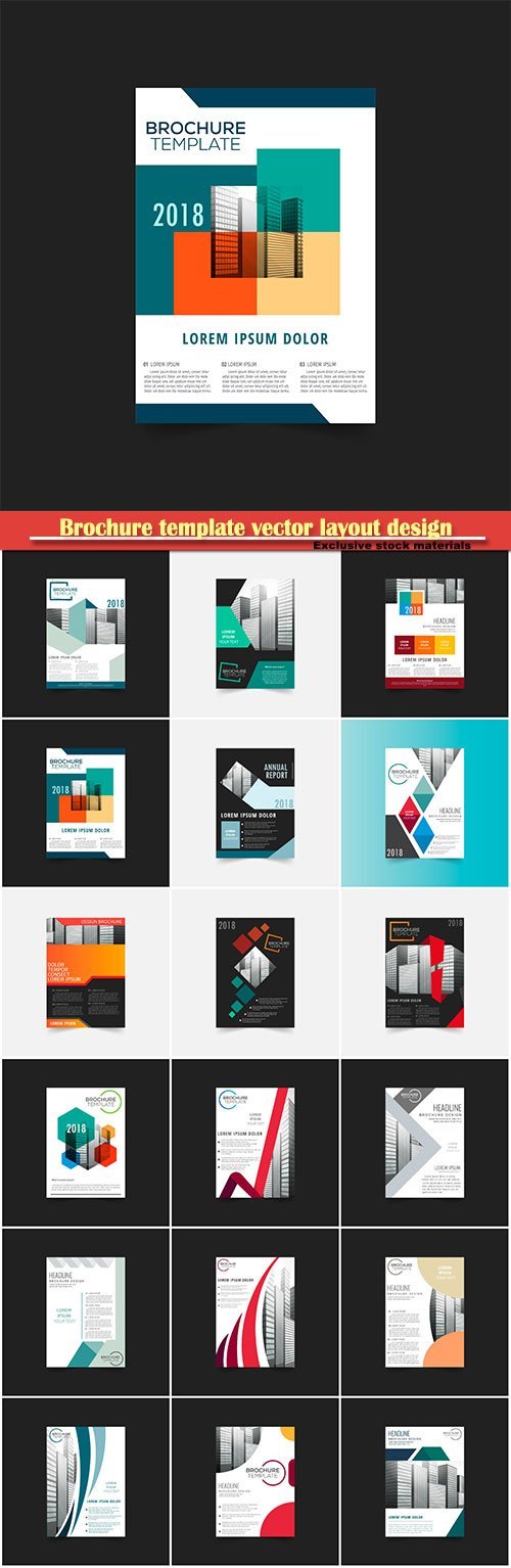 Download Download Brochure template vector layout design, corporate ...