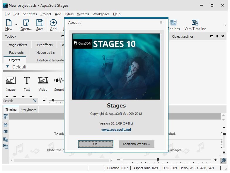 AquaSoft Stages 14.2.10 download the new version