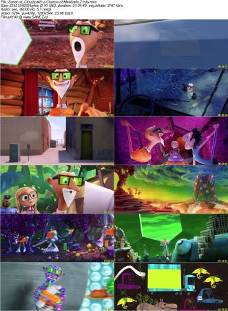 Cloudy With a Chance of Meatballs Duology 720p BRRip x264 AAC DiVERSiTY