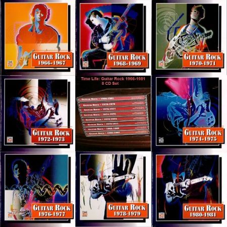 VA - Time Life: Guitar Rock 60's, 70's, 80's (8CD Set) (1993,1994) MP3
