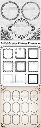 Vectors - Ornate Vintage Frames 59