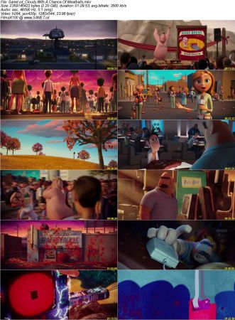 Cloudy With a Chance of Meatballs Duology 720p BRRip x264 AAC DiVERSiTY
