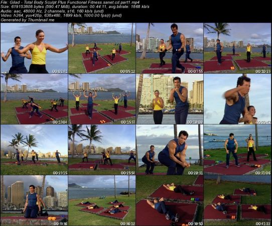 Gilad's Total Body Sculpt PLUS: Functional Fitness with Gilad 2015