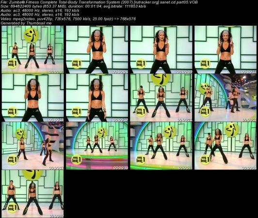 Zumba® Fitness Complete Total-Body Transformation System 2007