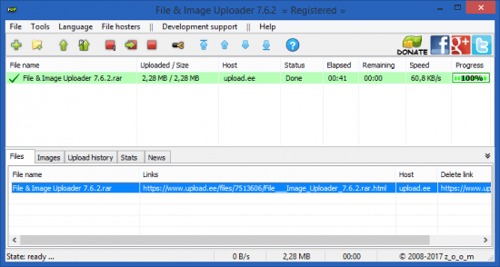 File and Image Uploader 7.6.6 Multilingual Portable