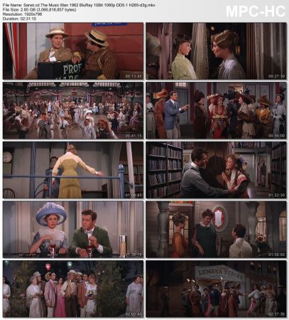 The Music Man 1962 BluRay 10Bit 1080p DD5.1 H265-d3g