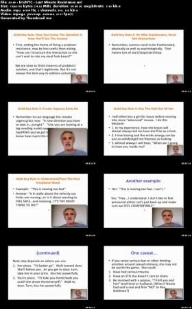 Speed Seduction Coaching Program - Volume 1 by Ross Jeffries