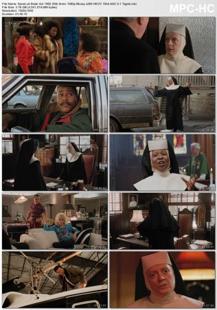 Sister Act 1992 20th Anniv 1080p Bluray x265 HEVC 10bit AAC 5.1 Tigole