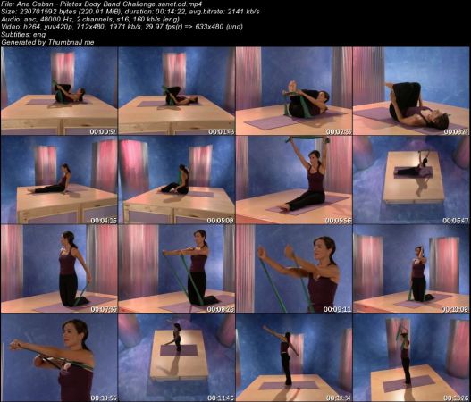 Gaiam Fitness - Pilates Bodyband Challenge 2015