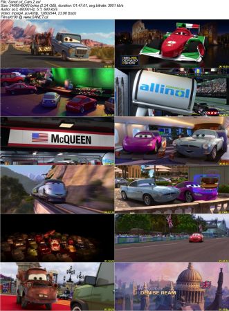 Cars Trilogy 720p BRRip DiVERSiTY