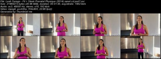 Leah Sarago - Fit + Sleek Prenatal Physique 2014
