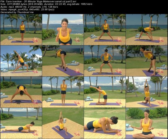 Sara Ivanhoe - 20 Min Yoga Makeover - 5 Volume Gift Set 2004