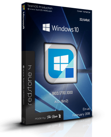 Windows 10 RS4 v.1803.17110.1000 En-Us (x86 x64 AIO 8in2)