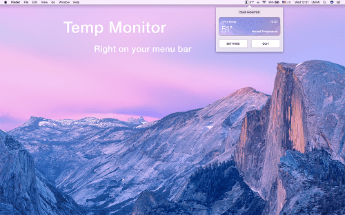 Temp Monitor 1.0.1 macOS
